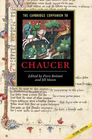 The Cambridge Companion to Chaucer de Piero Boitani