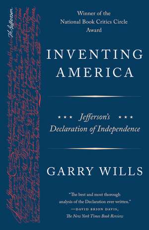 Inventing America de Garry Wills