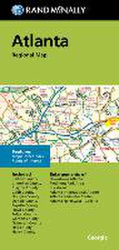 Rand Mcnally: Rand McNally Folded Map: Atlanta Regional Map