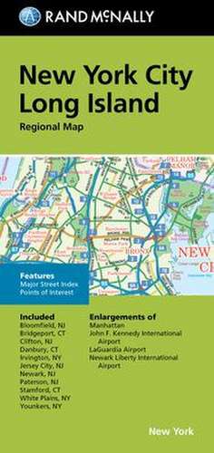 Rand Mcnally: Rand McNally Folded Map: New York City Long Is