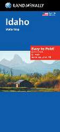 Rand McNally Easy to Fold: Idaho State Laminated Map de Rand Mcnally