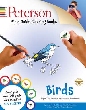 Peterson Field Guide Coloring Books: Birds: A Coloring Book de Peter Alden