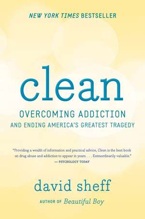 Clean: Overcoming Addiction and Ending America's Greatest Tragedy de David Sheff