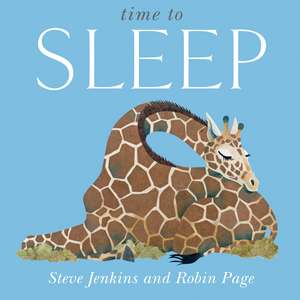 Time to Sleep Big Book de Steve Jenkins