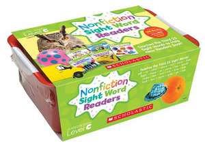 Nonfiction Sight Word Readers Classroom Tub Level C: Teaches the Third 25 Sight Words to Help New Readers Soar! de Liza Charlesworth