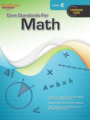 Core Standards for Math Reproducible Grade 4 de Houghton Mifflin Harcourt