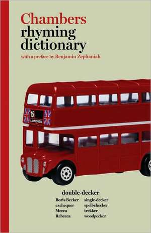 Chambers Rhyming Dictionary de Chambers