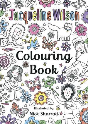 The Jacqueline Wilson Colouring Book de Jacqueline Wilson