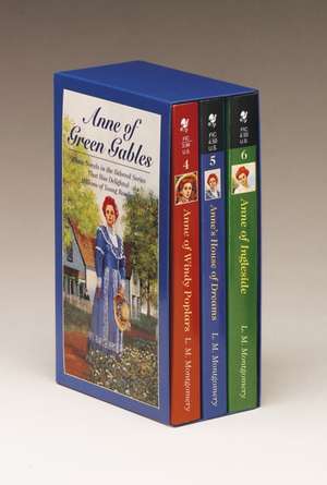 Anne of Green Gables, 3-Book Box Set, Volume II: Anne of Ingleside; Anne's House of Dreams; Anne of Windy Poplars de Lucy Maud Montgomery