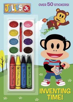 Julius Jr. Inventing Time! [With Crayons and Paint] de Golden Books