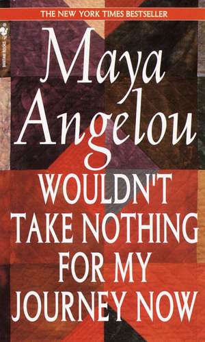 Wouldn't Take Nothing for My Journey Now de Maya Angelou