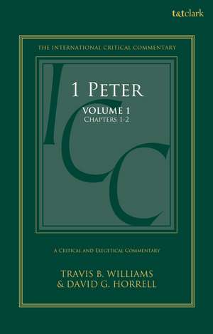 1 Peter: A Critical and Exegetical Commentary: Volume 1: Chapters 1-2 de Prof. David G. Horrell