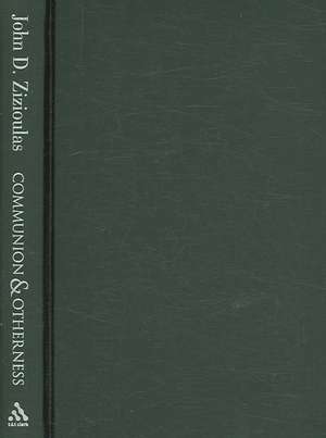 Communion and Otherness: Further Studies in Personhood and the Church de Paul McPartlan