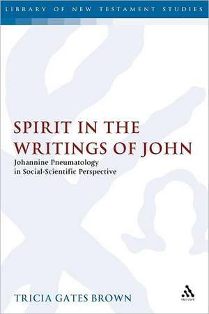 Spirit in the Writings of John: Johannine Pneumatology in Social-Scientific Perspective de Tricia Gates Brown