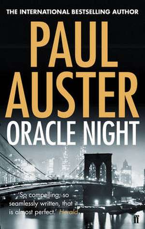 Oracle Night de Paul Auster