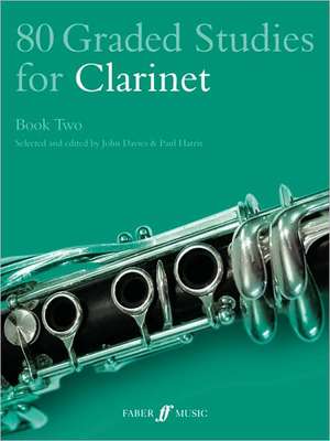 80 Graded Studies for Clarinet Book Two de John Davies