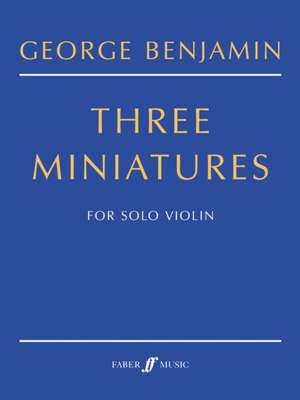 Benjamin, G: Three Miniatures