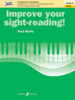 Improve Your Sight-Reading! Trinity Piano: Grade 2 de Alfred Publishing