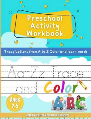 Preschool Activity Workbook de Jeremy Shorter