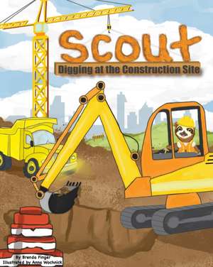 Scout Digging at the Construction Site de Brenda Finger