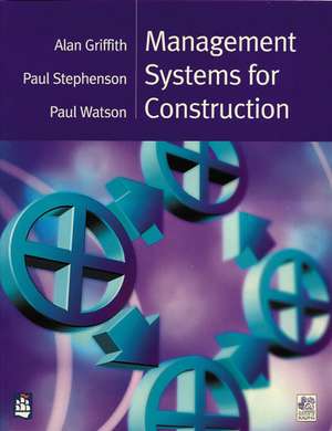 Management Systems for Construction de Alan Griffith