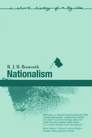 Nationalism de R.J.B Bosworth