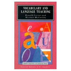 Vocabulary and Language Teaching de Ronald Carter