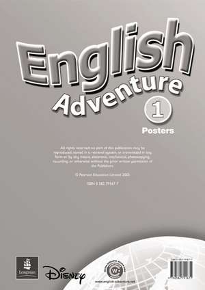 English Adventure Level 1 Posters de Anne Worrall