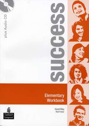 Success Elementary Workbook and CD Pack de David Riley