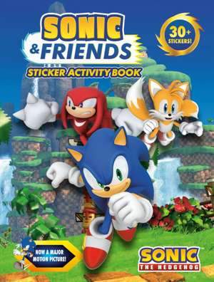 Sonic & Friends Sticker Activity Book de Penguin Young Readers Licenses