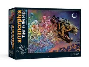 Rosanes, K: Animorphia Tiger in the Night Puzzle de Kerby Rosanes