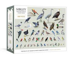 Sibley Backyard Birding Puzzle: 1000-Piece Jigsaw Puzzle with Portraits of Favorite North American Birds: Jigsaw Puzzles for Adults de David Allen Sibley