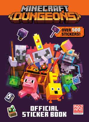 Minecraft Official Dungeons Sticker Book (Minecraft) de Random House