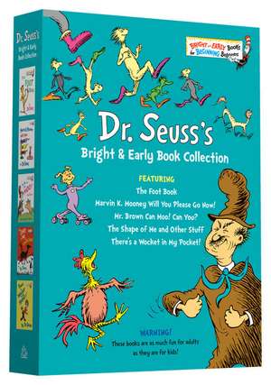 Dr. Seuss Bright & Early Book Boxed Set Collection de Seuss