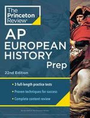 Princeton Review AP European History Prep, 2024 de The Princeton Review