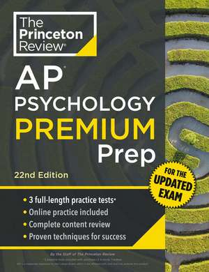 Princeton Review AP Psychology Premium Prep, 22nd Edition de The Princeton Review