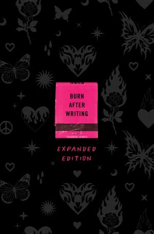 Burn After Writing Expanded Edition de Sharon Jones