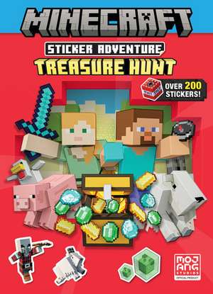 Minecraft Sticker Adventure: Treasure Hunt (Minecraft) de Random House