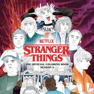 Stranger Things: The Official Coloring Book, Season 4 de Netflix