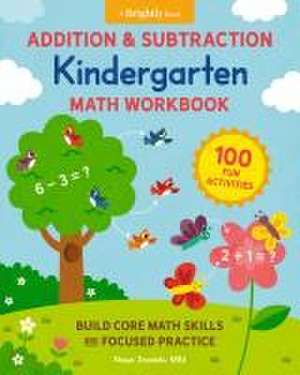 Addition and Subtraction Kindergarten Math Workbook de Naoya Imanishi