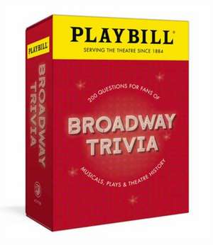 Playbill Broadway Trivia de Playbill