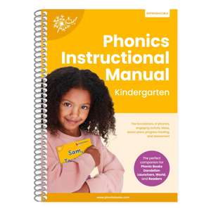 Phonic Books Dandelion Instructional Manual Kindergarten de Phonic Books