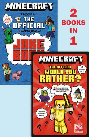 Minecraft 2-In-1: The Official Would You Rather/The Official Joke Book (Minecraft) de Random House