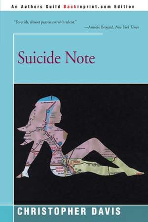 Suicide Note de Christopher Davis