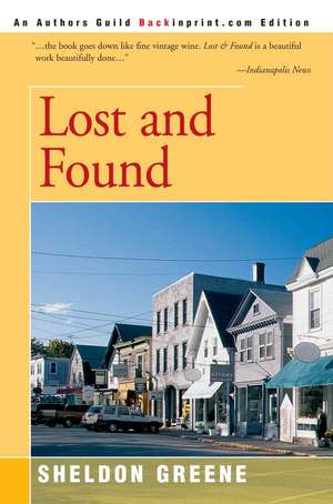 Lost and Found de Sheldon Greene