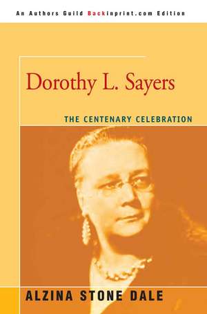 Dorothy L. Sayers de Alzina Stone Dale