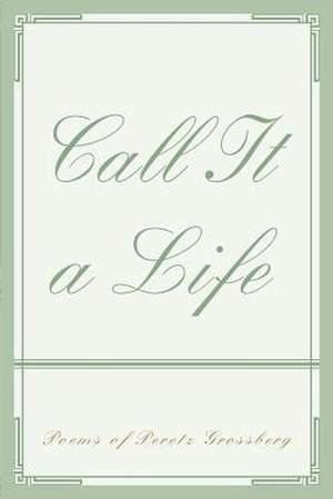 Call It a Life de Peretz Grossberg