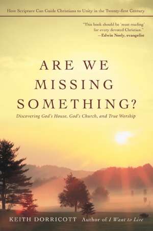 Are We Missing Something? de Keith Dorricott