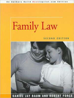 Family Law de Daniel J. Baum