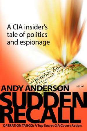 Sudden Recall de Andy Anderson